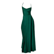 Ärmelloses Maxikleid aus Seide für Damen l Josephyne