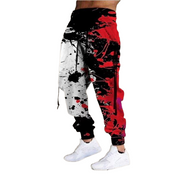 Jonas | Herren-Jogginghose mit abstraktem Design und Farbspritzer-Print