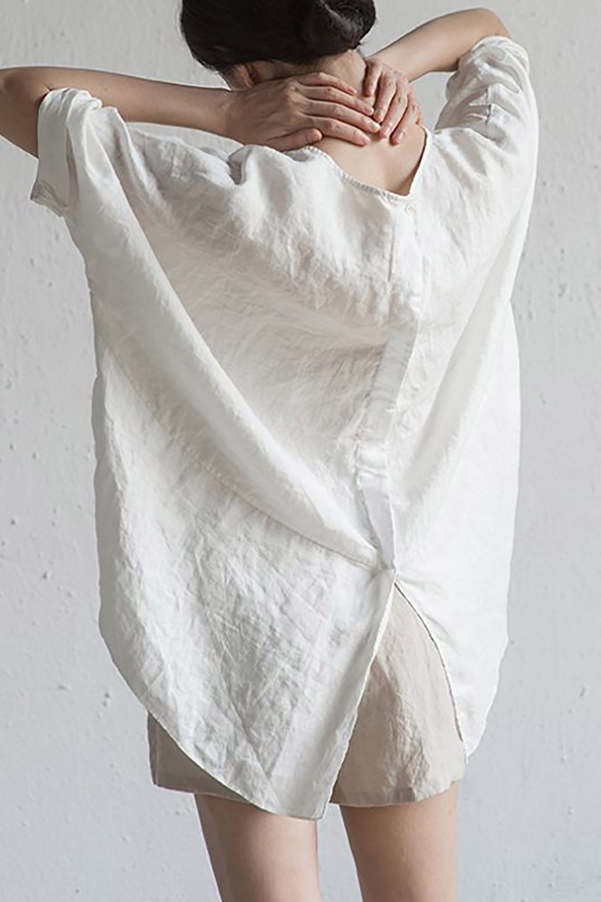Aitena l Stilvoller japanischer Leinenpullover
