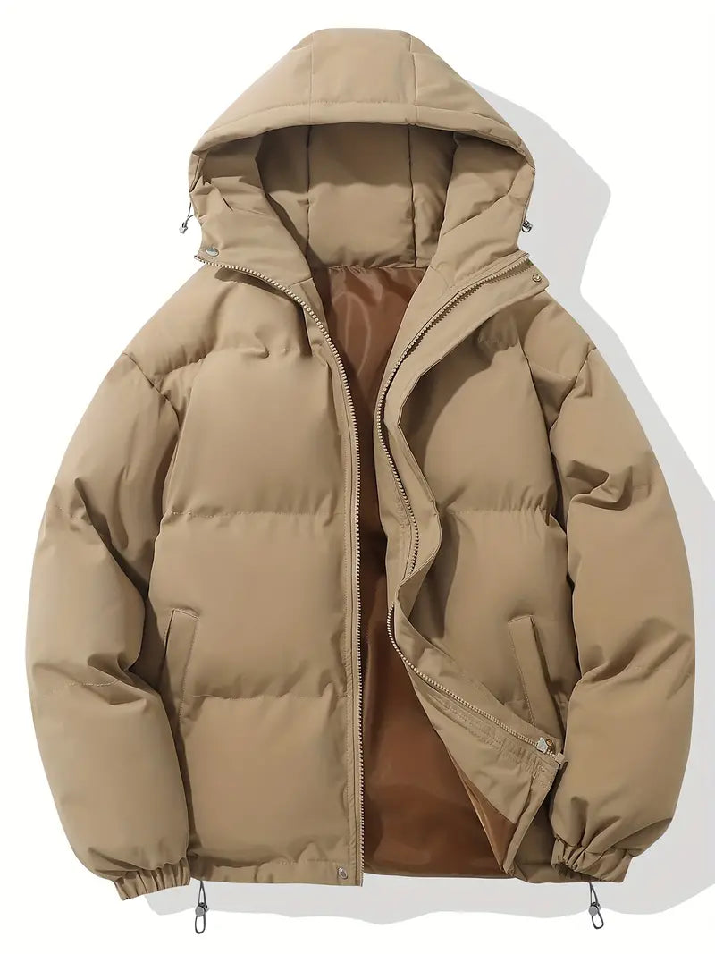 Klassisches Design Warme Kapuzenjacke | Joala