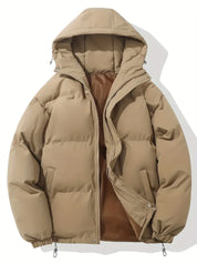 Klassisches Design Warme Kapuzenjacke | Joala