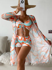 Bloom Vista l 3-teiliges Damen-Bademode-Set für den Sommer