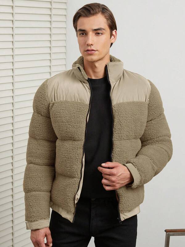 Teddy wattierte Herrenjacke | Aleksi