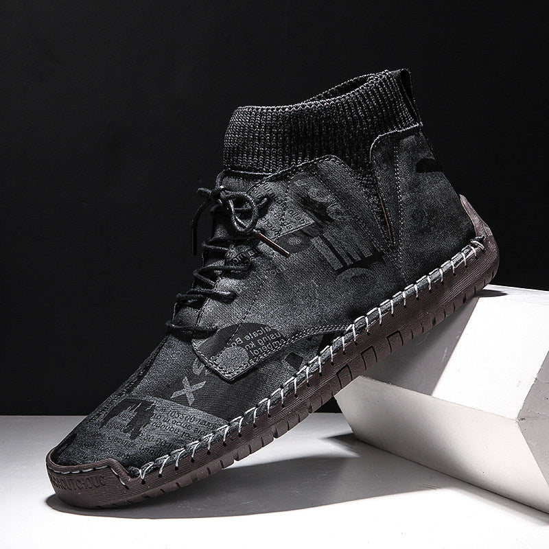 Masego l Herren-Strick-High-Top-Sneaker