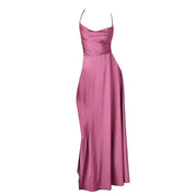 Ärmelloses Maxikleid aus Seide für Damen l Josephyne