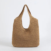 Rattan gewebte Tasche Damen l Annora