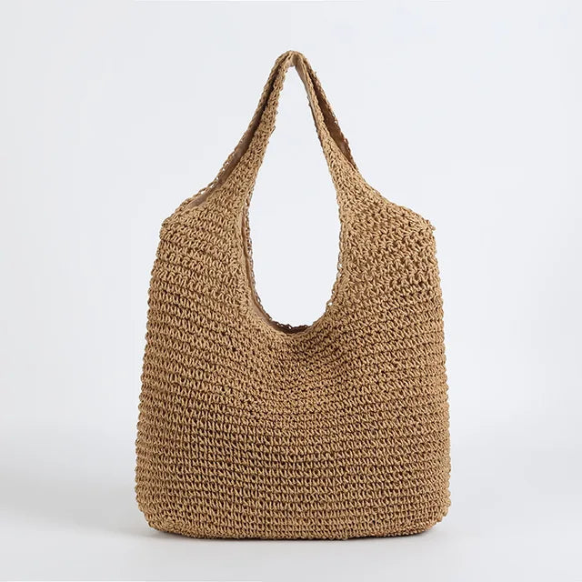 Rattan gewebte Tasche Damen l Annora