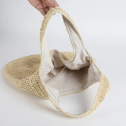 Rattan gewebte Tasche Damen l Annora