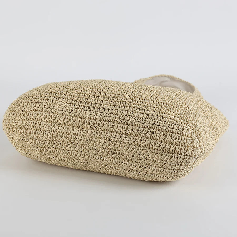Rattan gewebte Tasche Damen l Annora