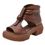 Lysandra Comfort – Modische Damen-Gladiator-Keilsandalen