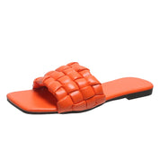 Georgia l Weich gewebte Offener Zeh-Outdoor-Sommer-Strand-Badeslipper für Damen