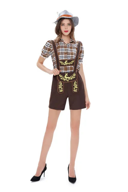 Prost auf die Festlichkeiten: Deutsches Bier Festkleid für Frauen - Elean