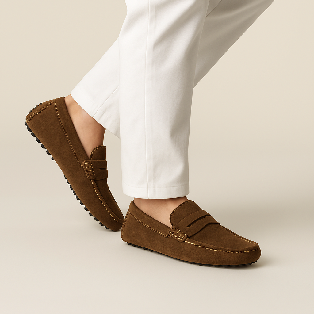 Hugo - Loafers aus Wildleder im Italienischen Stil