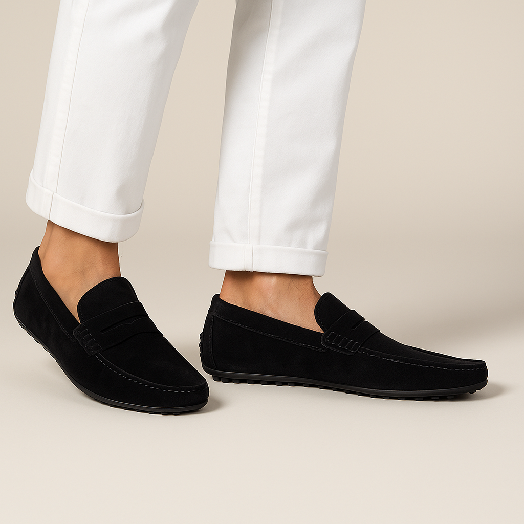 Hugo - Loafers aus Wildleder im Italienischen Stil