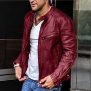 Weiche Leder Herrenjacke l Rocco