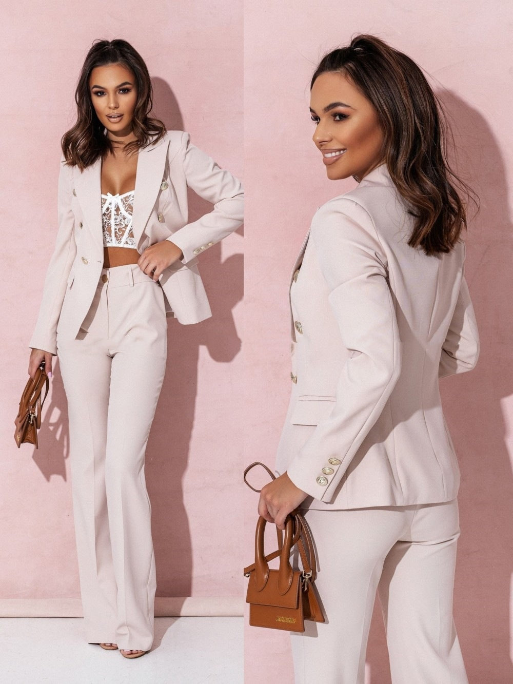 Maßgeschneiderter Blazer und Hose für Damen | Veanna