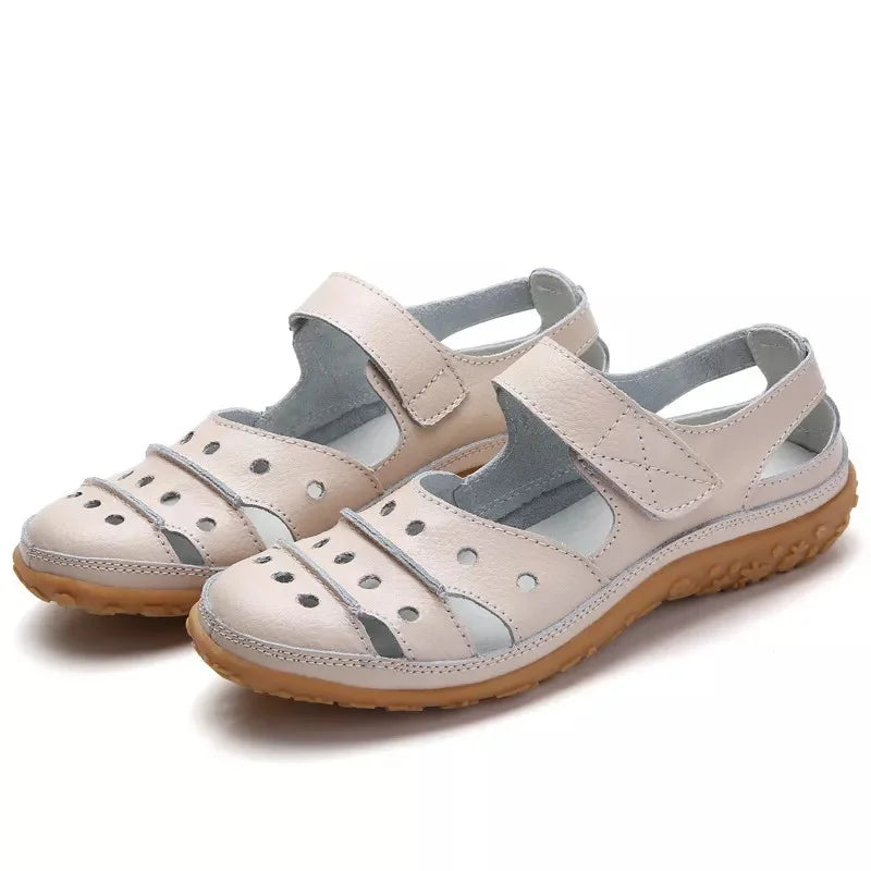 Celina l Orthopädische frühlings-sandalen mit bequemem klettverschluss