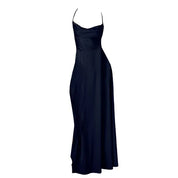 Ärmelloses Maxikleid aus Seide für Damen l Josephyne