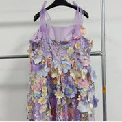 Sweet Dera l Tüll-Cocktailkleid mit floralen Details