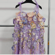 Sweet Dera l Tüll-Cocktailkleid mit floralen Details