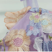 Sweet Dera l Tüll-Cocktailkleid mit floralen Details