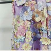 Sweet Dera l Tüll-Cocktailkleid mit floralen Details