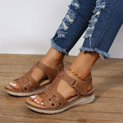 Susanna Comfort l Orthopädische Wandersandalen mit Plateau