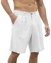 Cronus l Herren-Strandshorts mit Knopfverschluss