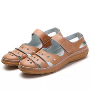 Celina l Orthopädische frühlings-sandalen mit bequemem klettverschluss