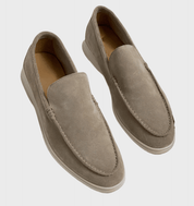 Levyro | Super stylische und bequeme Leder-Slipper aus Wildleder für Männer