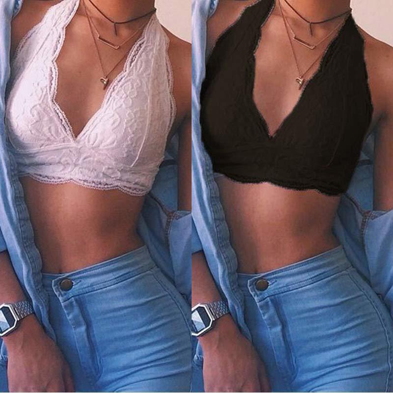 Eda | Damen-Bikinioberteil aus Spitze mit tiefem V-Ausschnitt und Spitze