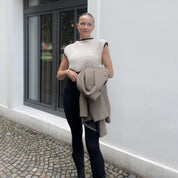 Betty | Kurzes Strickoberteil für Damen
