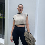 Betty | Kurzes Strickoberteil für Damen