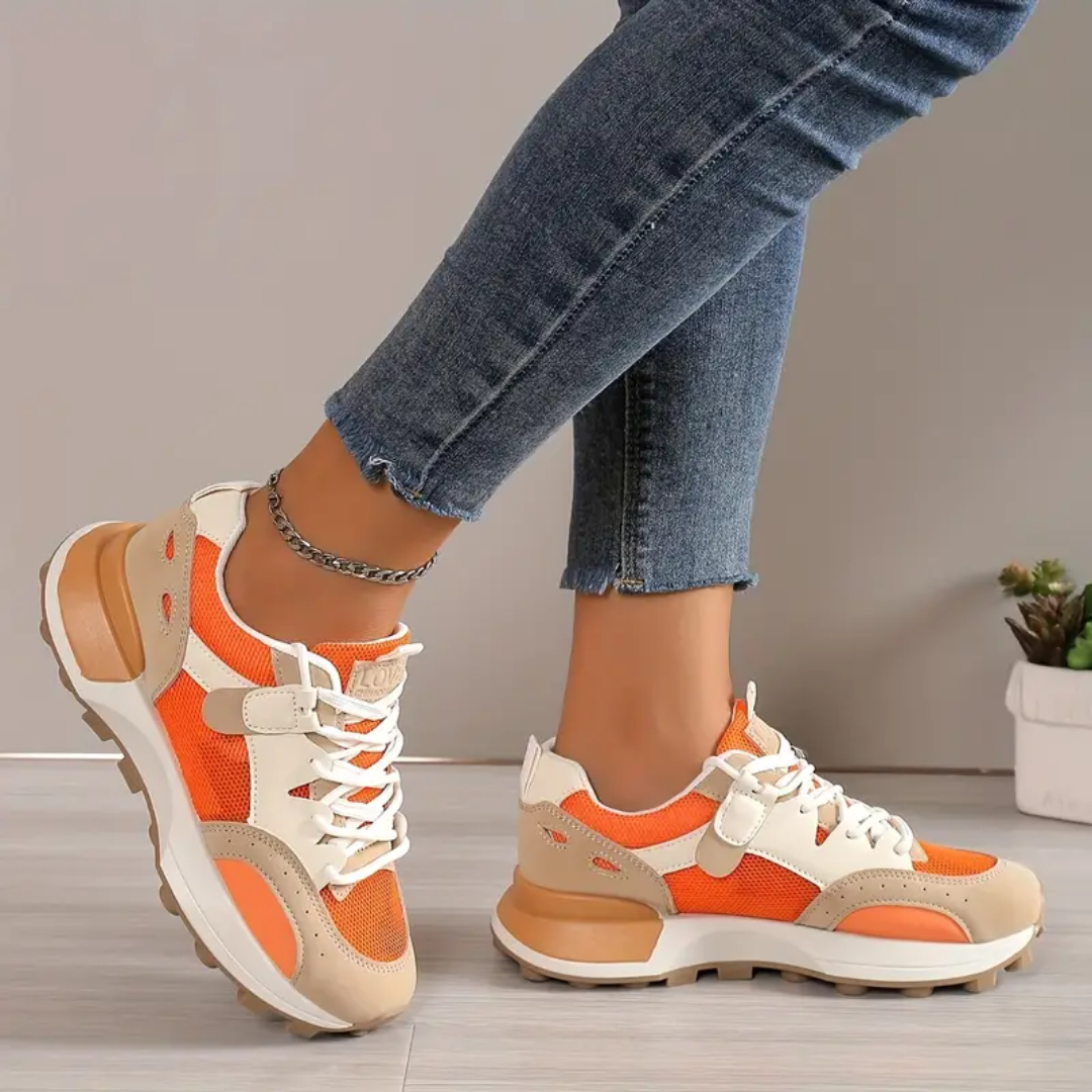 Kassidy | Lässiges Farbblock Turnschuhe