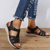 Susanna Comfort l Orthopädische Wandersandalen mit Plateau