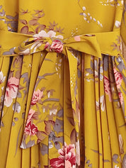 Alberta l Wunderschönes langärmeliges rüschenkleid