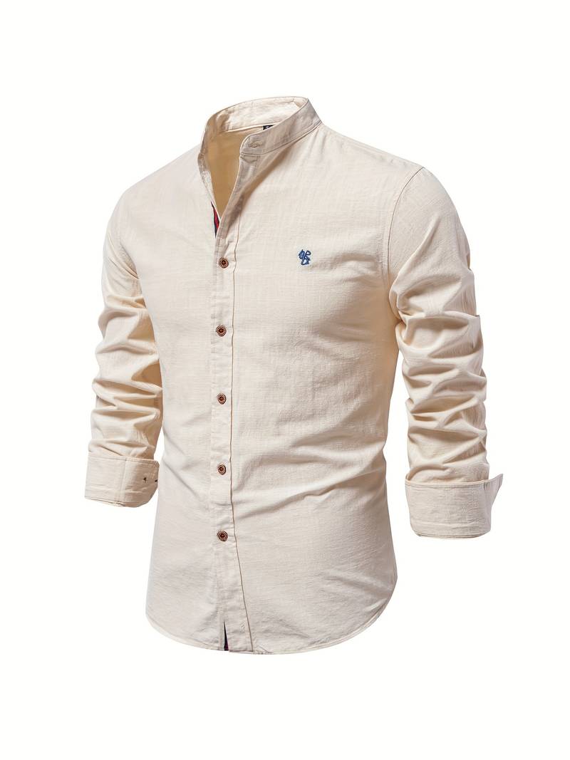 Langarm-Button-Down-Hemd für Herren l Darco