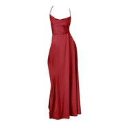 Ärmelloses Maxikleid aus Seide für Damen l Josephyne