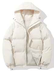 Klassisches Design Warme Kapuzenjacke | Joala