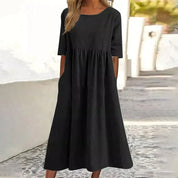 Catelina l Sommer- und Frühlings-Maxi-Damenkleid
