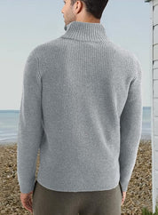 Benny | Stilvoller Bequemer Herrenpullover mit Reißverschluss