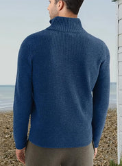 Benny | Stilvoller Bequemer Herrenpullover mit Reißverschluss