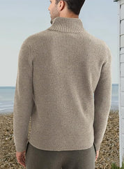Benny | Stilvoller Bequemer Herrenpullover mit Reißverschluss