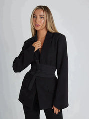 Classy |  Blazer mit Gürtel