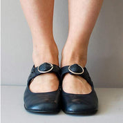 Amo | Orthopädische Vintage-Schuhe mit runder Zehenpartie