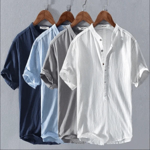 Remington | Herren-Sommerbluse aus Leinen