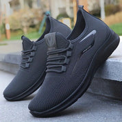 Diego l Leichte und atmungsaktive Slip-On-Sneaker zum Schnüren, geruchsabweisend