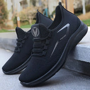 Diego l Leichte und atmungsaktive Slip-On-Sneaker zum Schnüren, geruchsabweisend