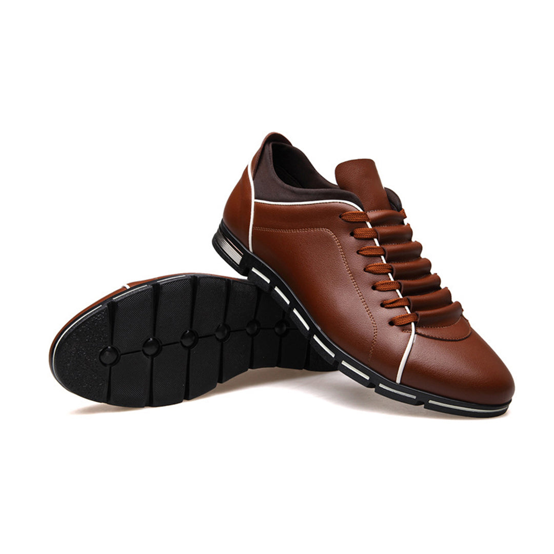 Elvio l Turnschuhe aus leder