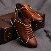 Elvio l Turnschuhe aus leder